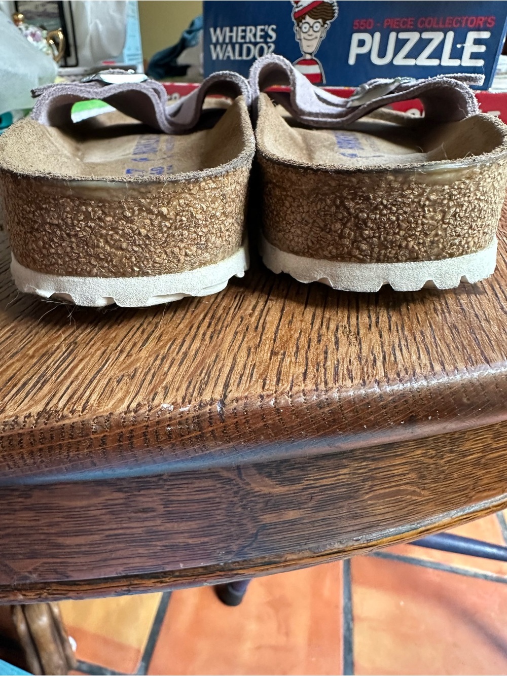 Birkenstock suede soft footbed, 37 6.5/7 In great preowned condition. - Picture 4 of 5